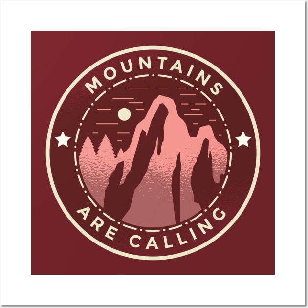 Mountains Calling Wall Art by LR_Collections